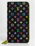 Portefeuille Long Monogramme Multicolore – Double Fermeture Zippée